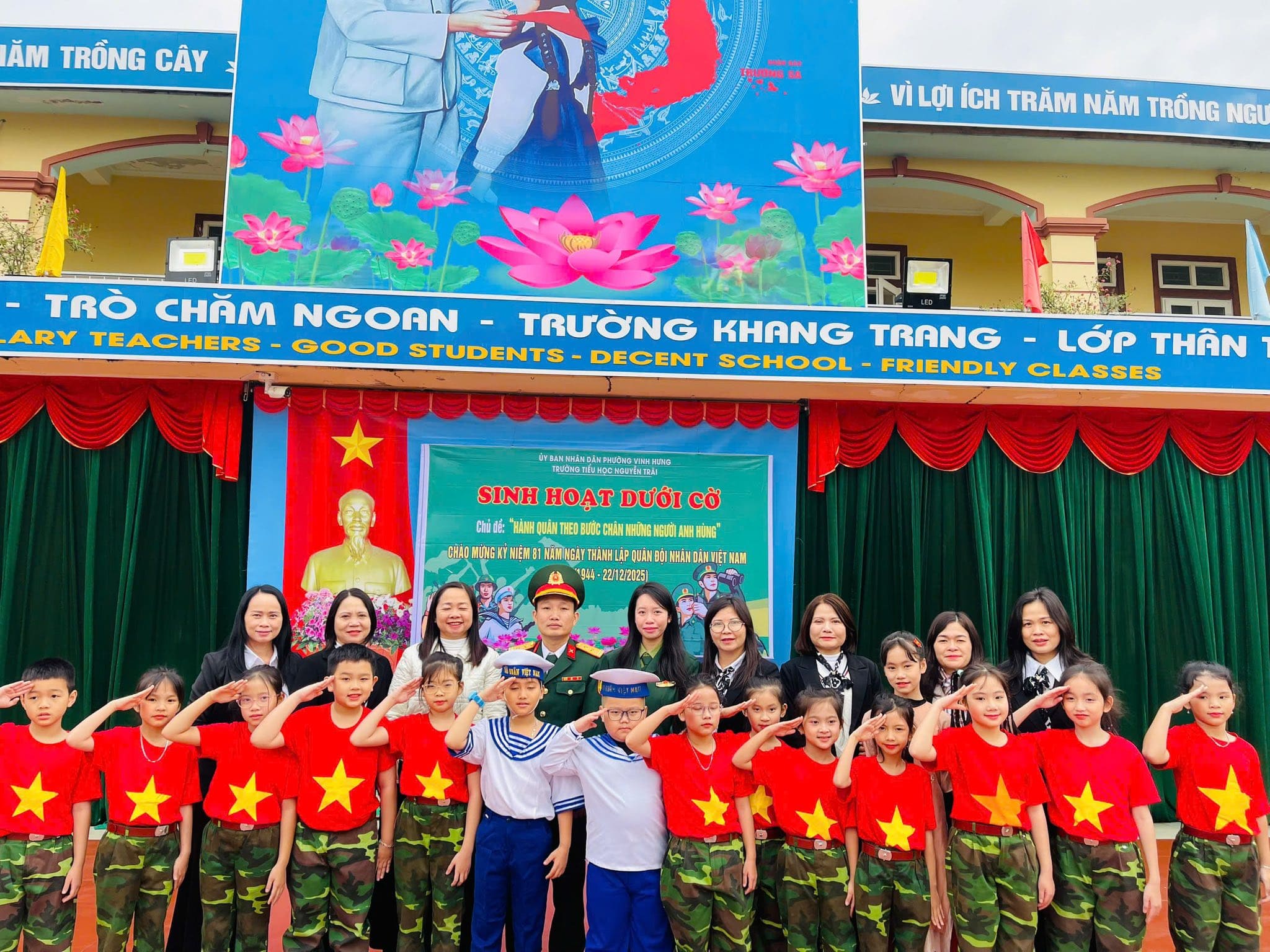 HOẠT ĐỘNG CHÀO MỪNG KỶ NIỆM 81 NĂM NGÀY THÀNH LẬP QUÂN ĐỘI NHÂN DÂN VIỆT NAM